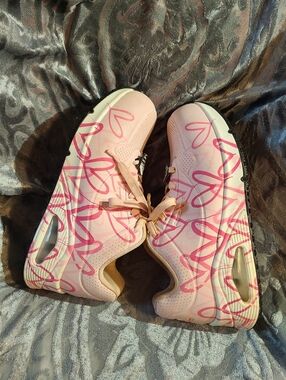 Skechers Pink JGoldcrown Steel Toe Sneakers